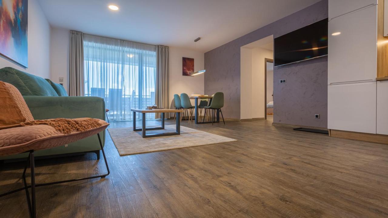 Charming family condo in Silver Mountain Poiana Brasov Esterno foto